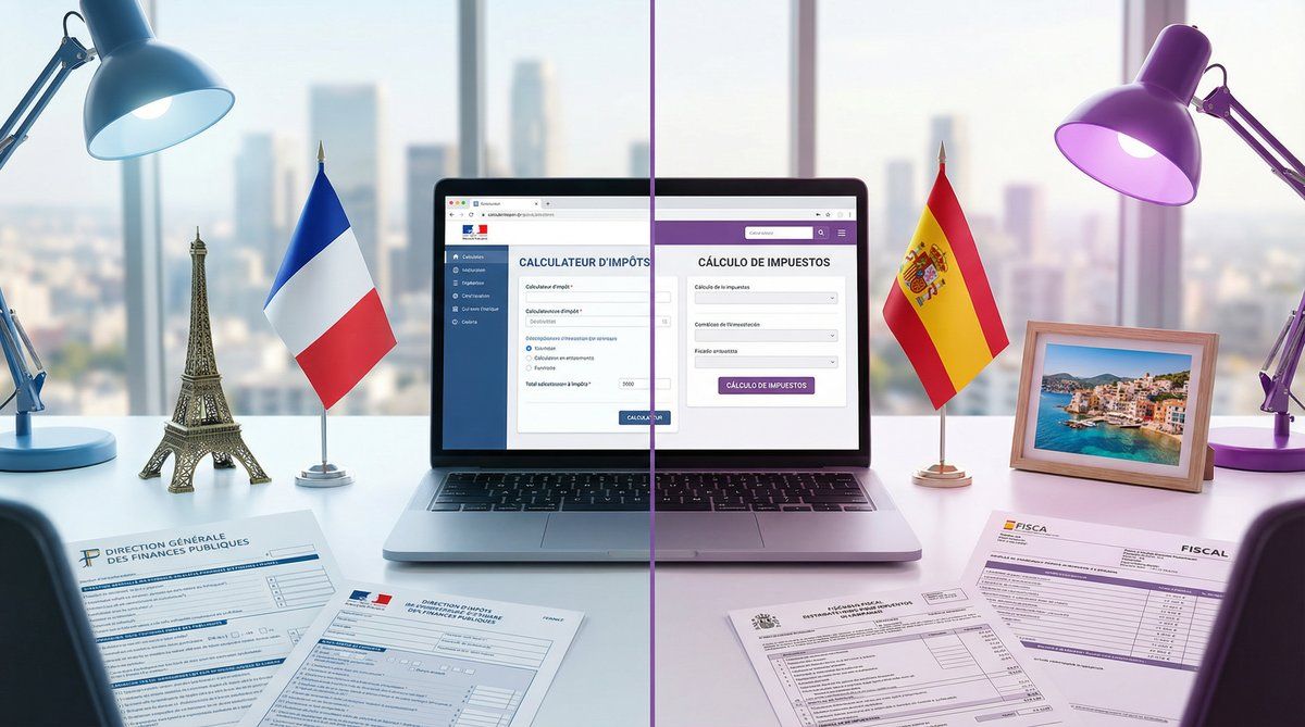 Régimes fiscaux : France vs Espagne